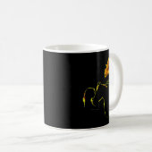 Pferdeschlitten Sonnenblume Reiten Reiten Reiten H Kaffeetasse (VorderseiteRechts)