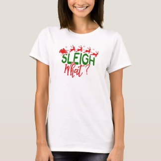 Pferdeschlitten welches lustige T-Shirt