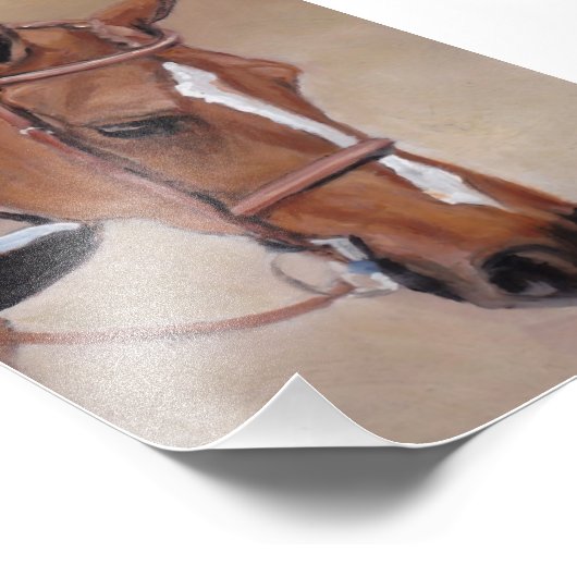 Pferdeschlittenkunst Fotodruck (Ecke)