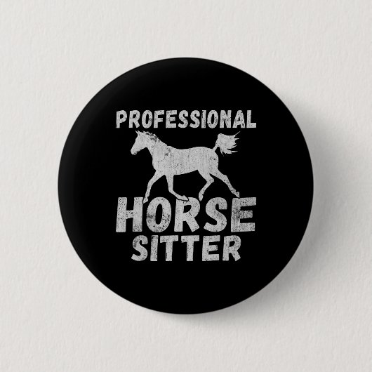 Pferdeschlittenreiten Pony Horsescute Ss Cut Button (Vorderseite)