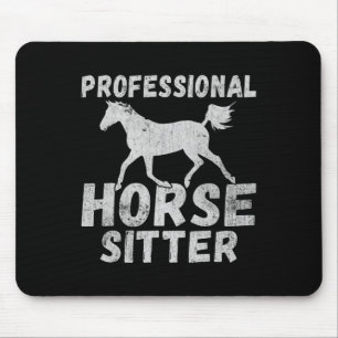 Pferdeschlittenreiten Pony Horsescute Ss Cut Mousepad