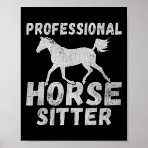Pferdeschlittenreiten Pony Horsescute Ss Cut Poster
