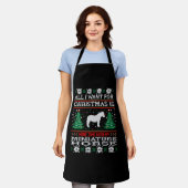 Pferdeschlittenwitz Mini Horse Outfit Schürze (Getragen)