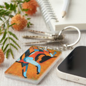 Pferdeschlüsselkette oder Schlüsselring, SunDancer Schlüsselanhänger (Vorderseite rechts)