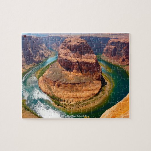 Pferdeschuh Bend Colorado River Jigsaw Puzzle (Horizontal)