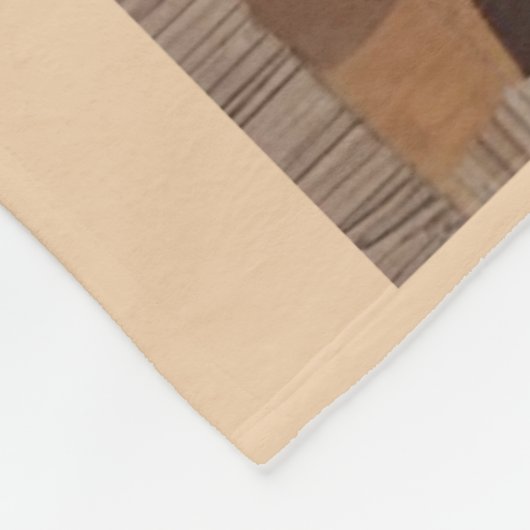 Pferdeschuh Fleecedecke (Ecke)