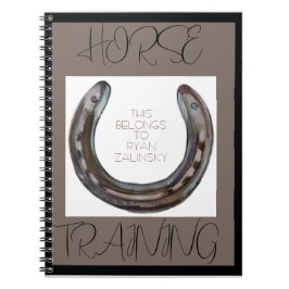 Pferdeschuh Notizblock