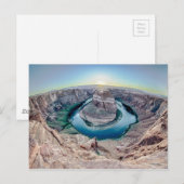 Pferdeschuh Postkarte (Vorne/Hinten)