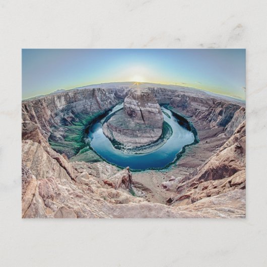 Pferdeschuh Postkarte (Vorderseite)