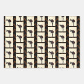 Pferdeschuhe Sattel, ja! Geschenkpapier Set (Vorderseite 2)