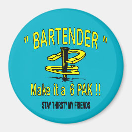 Pferdeschuhstich 3" Rundmagnet Magnet