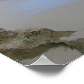 Pferdeschuhstrand Poster (Ecke)