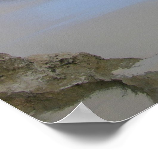 Pferdeschuhstrand Poster (Ecke)