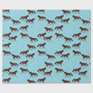 Pferdeschwalbe Geschenkpapier