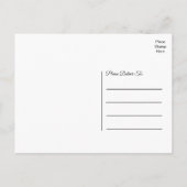 Pferdeschwalbe - Hallo, danke, Liebe Postkarte (Rückseite)