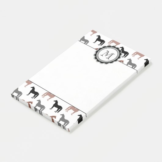 Pferdeschwalbe Post-it Klebezettel (angewinkelt)