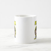 Pferdeschwanz-Rechtsanwalts-Logo Kaffeetasse (Mittel)