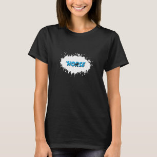 Pferdeschwanz T-Shirt