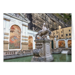 Pferdeschwemme Salzburg Österreich