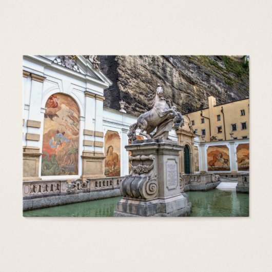Pferdeschwemme Salzburg Österreich (Vorderseite)