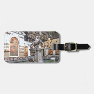 Pferdeschwemme Salzburg Österreich Gepäckanhänger