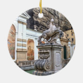 Pferdeschwemme Salzburg Österreich Keramik Ornament (Hinten)