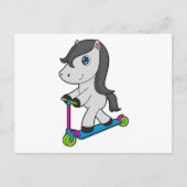 PferdeScooter Postkarte (Vorderseite)