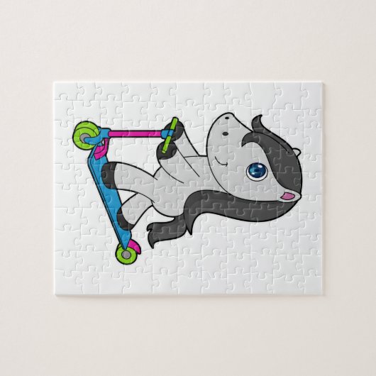 PferdeScooter Puzzle (Horizontal)