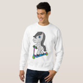 PferdeScooter Sweatshirt (Vorne ganz)