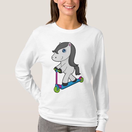 PferdeScooter T-Shirt (Vorderseite)