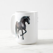 Pferdeserie 15 oz Klassische Tasse (Vorderseite Links)