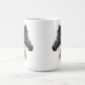 Pferdeserie 15 oz Klassische Tasse (Mittel)