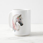 Pferdeserie 15 oz Klassische Tasse (Vorderseite Links)