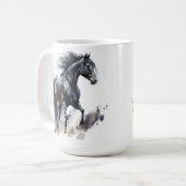Pferdeserie 15 oz Klassische Tasse (Vorderseite Links)