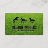 Pferdeservice Visitenkarte (Vorderseite)
