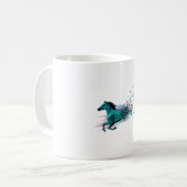 Pferdeshoe Redewendungen Reiten Kaffeetasse (Vorderseite Links)
