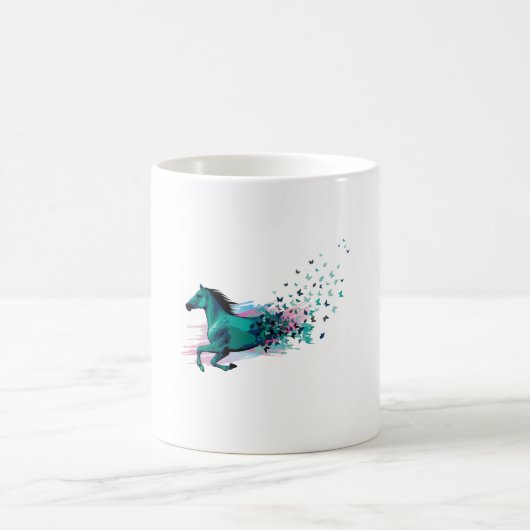 Pferdeshoe Redewendungen Reiten Kaffeetasse (Mittel)