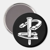 PferdeShoes 3" Magnet (Vorderseite/Rückseite)