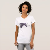 Pferdeshow-Mama - Englisch T-Shirt (Vorne ganz)
