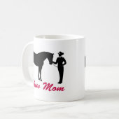Pferdeshow-Mama Kaffeetasse (Vorderseite Links)