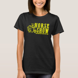 Pferdeshow-Rekonvaleszenz-Tag Reitsport Pferdereit T-Shirt