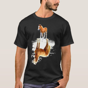 Pferdesilhouette Reiten Pferd T-Shirt