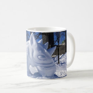 Pferdeskulptur, Quebec, Kanada Kaffeetasse