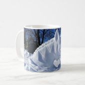 Pferdeskulptur, Quebec, Kanada Kaffeetasse (Vorderseite Links)