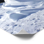 Pferdeskulptur, Quebec, Kanada Poster (Ecke)