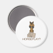 Pferdespiel? Magnet (Vorderseite/Rückseite)