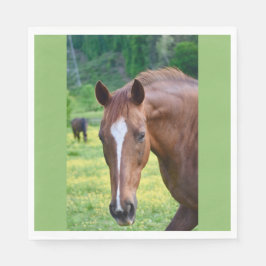 Pferdespiel Serviette