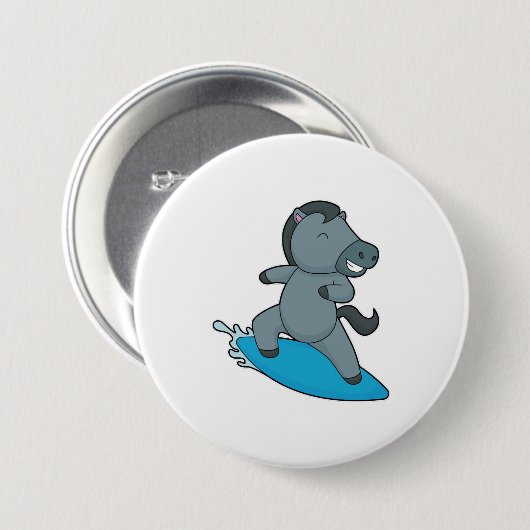 Pferdesport Button (Vorne & Hinten)