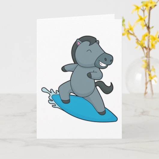 Pferdesport Karte (Gelbe Blume)