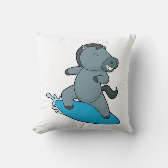 Pferdesport Kissen (Vorderseite)